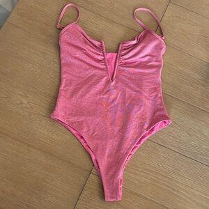L space Bubblegum Pink One-Piece Swimsuit